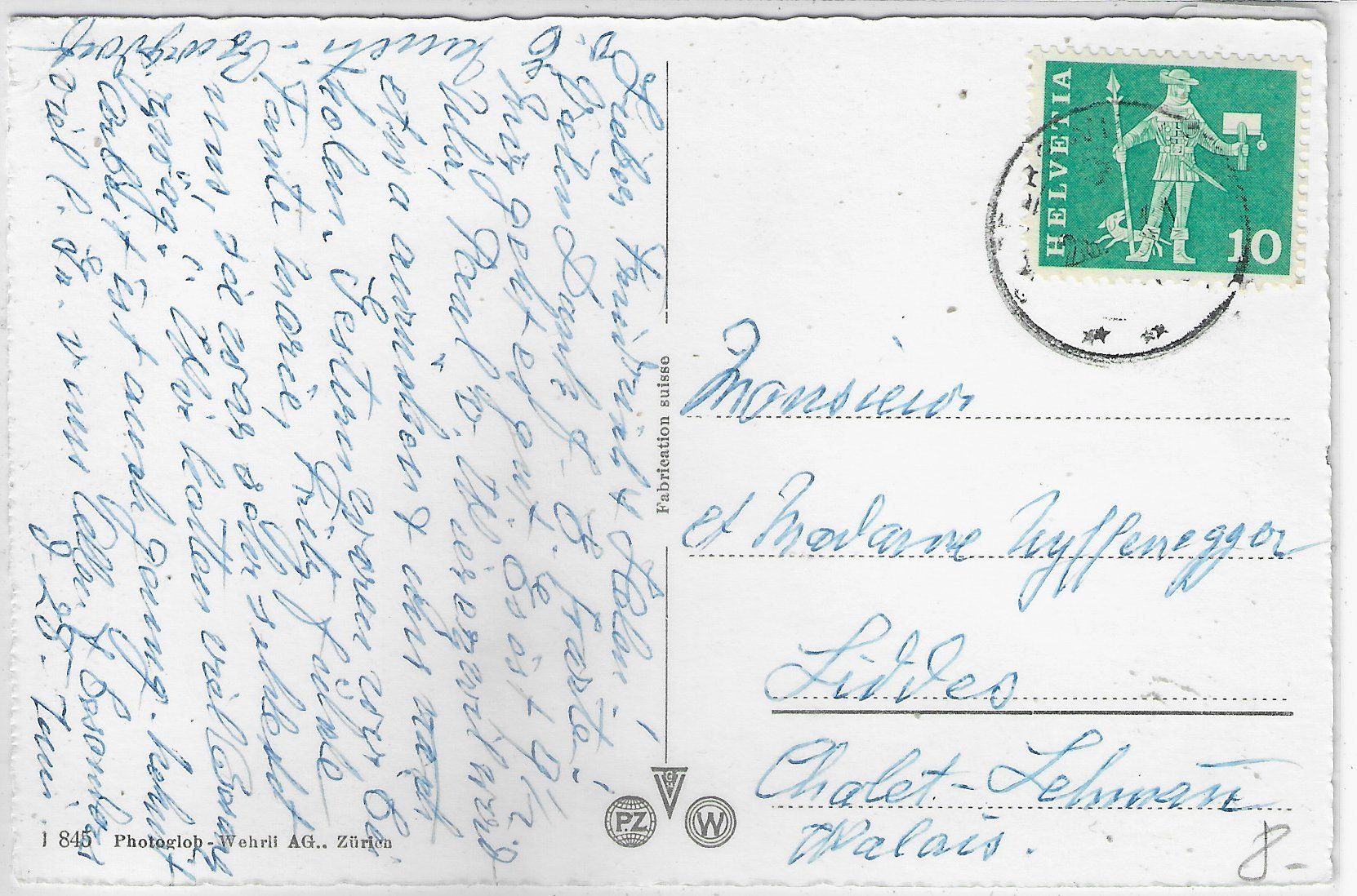 Cartoline postali: Burgdorf - Generalansicht – Usato da Ettingen venduto da Kartenplanet 1