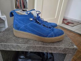 Blaue Winter Sneaker, Gr. 41, super Zustand für kalte Tage!