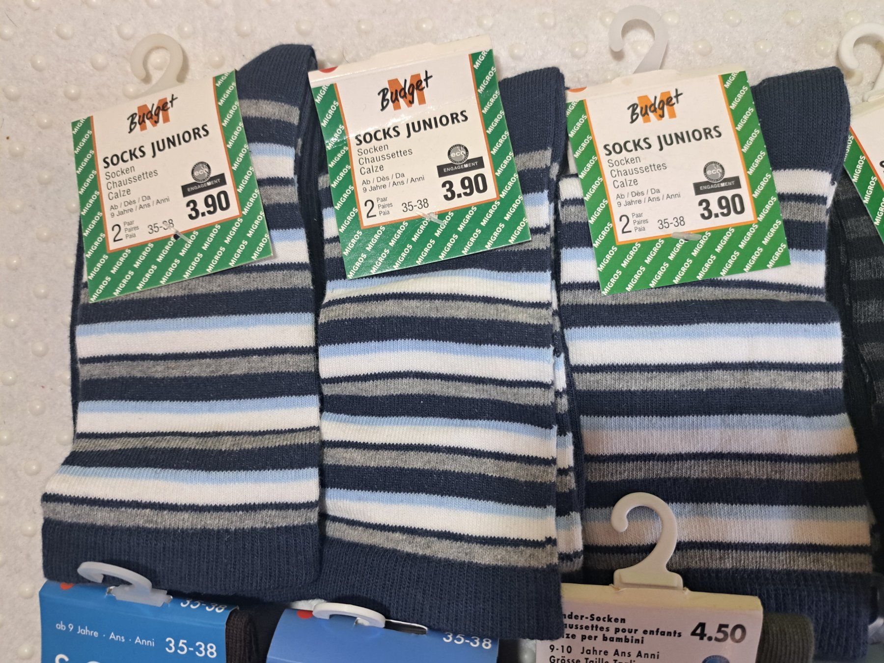 Socken für Kinder: NEU! Tolles Socken Paket Junior Bundle Gr. 35-38 – Neu (gemäss Beschreibung) aus Gysenstein von joshuas81 1