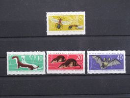 DDR 1962  Geschützte Tiere I  **