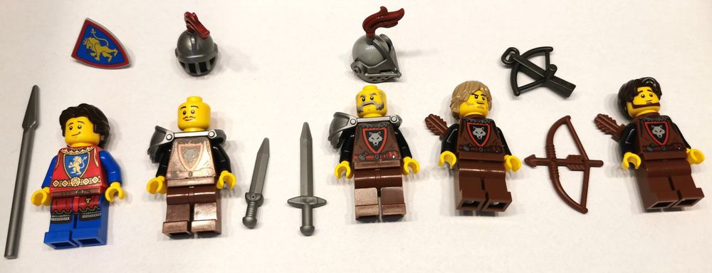 Lego Castle Ritter Wolfpack Medieval Watch Tower - Neu 4