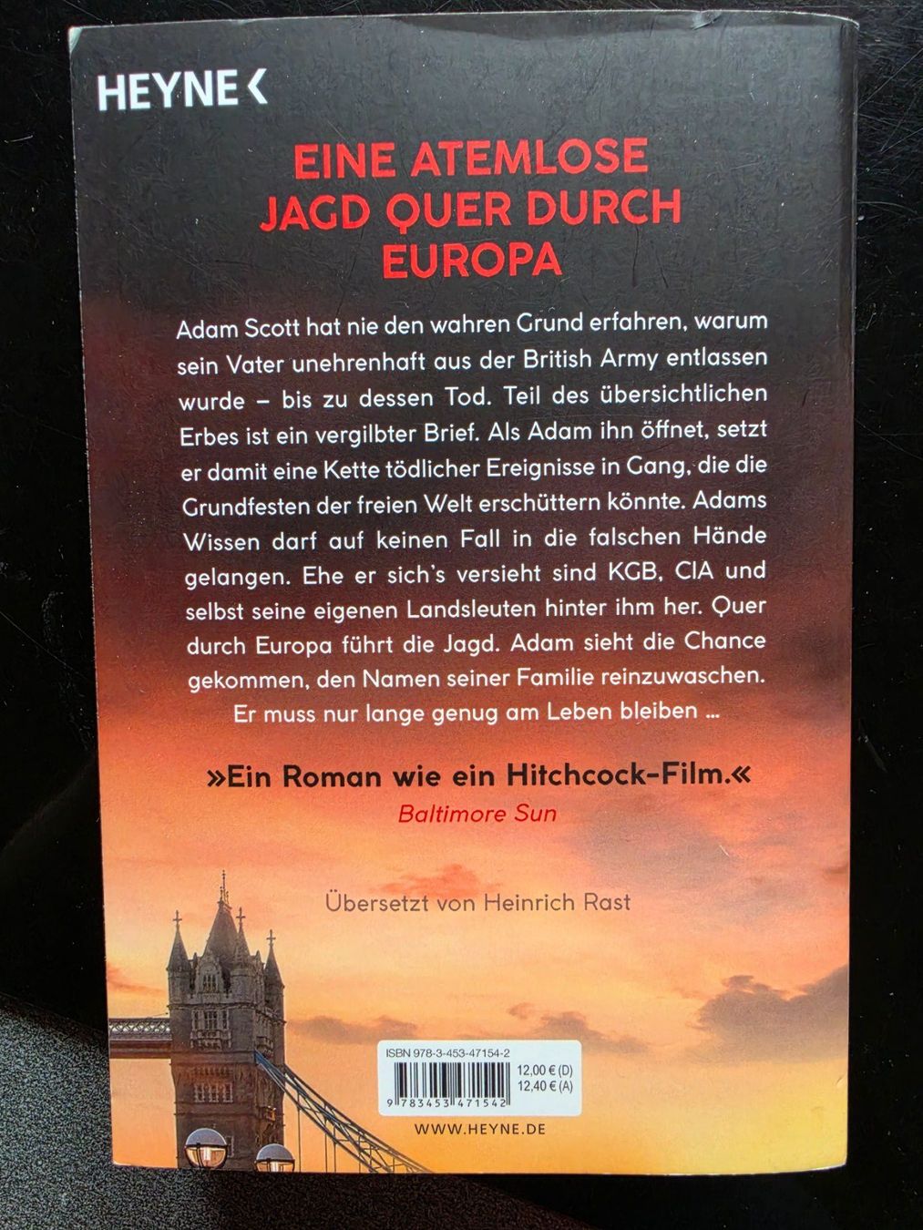 Libri: Jeffrey Archer Ein Mann von Ehre – Usato da Arosa venduto da horseracing 1