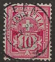 Tutti i francobolli: 61A, Vollstempel Laufen – Usato da Basel venduto da Bingis