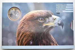 Schweiz. 2008. Münzsatz Swissmint. Steinadler - stgl