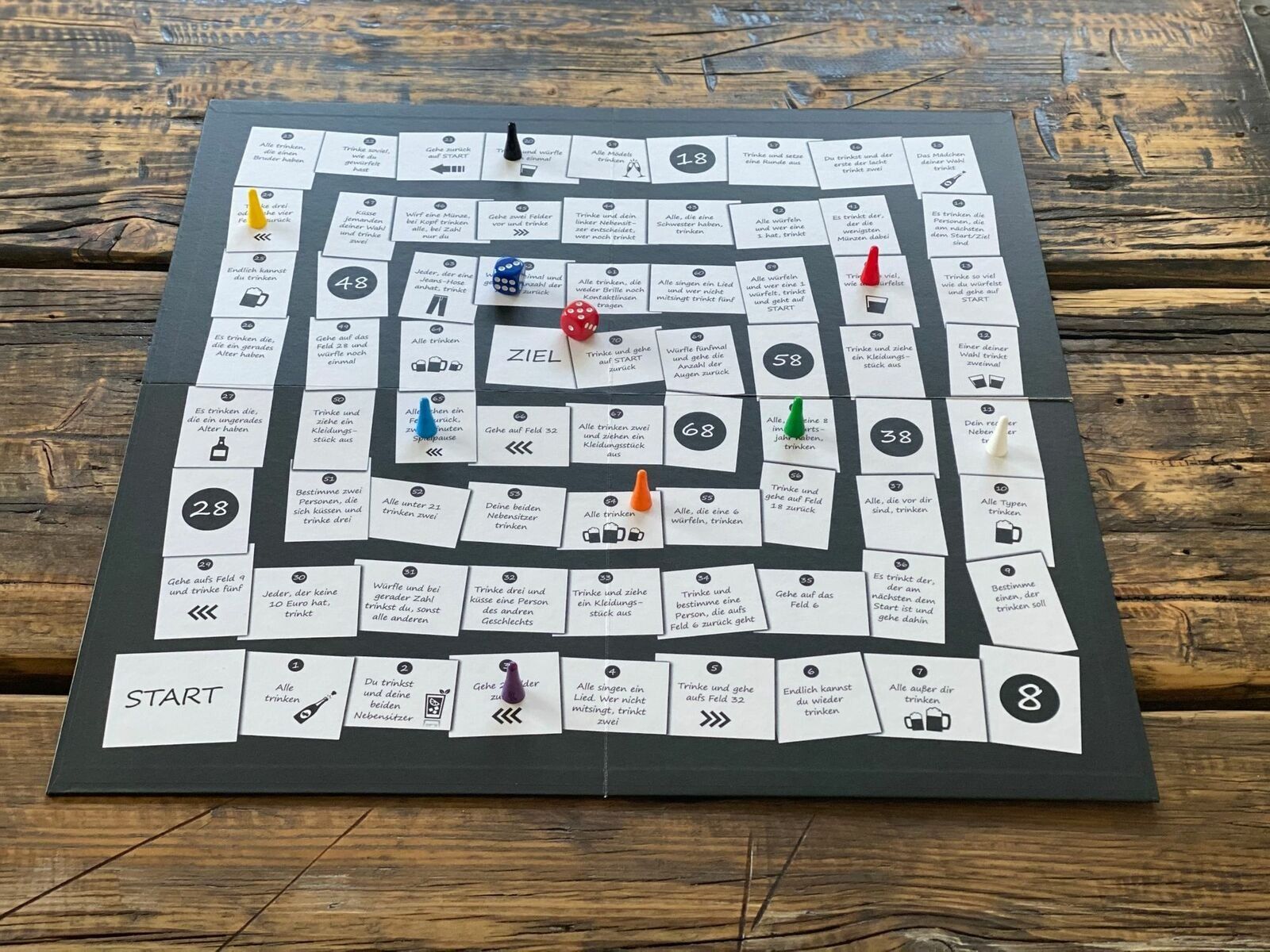 Jeux: TRINKSPIELE SAMMLUNG - 20 Bekannte Trinkspiele in einer Box – D'occasion à Luzern par marceljost 3