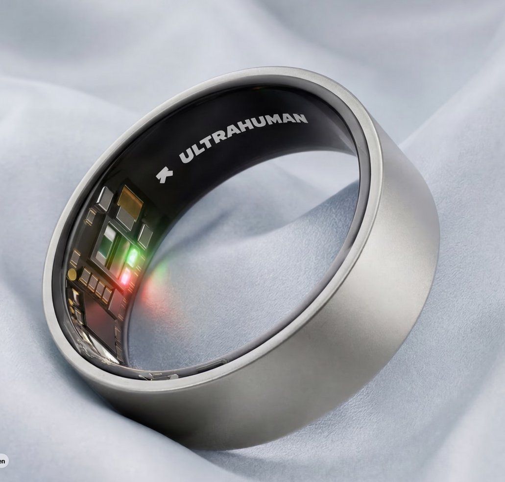 Anelli: Ultrahuman Ring AIR Grösse 8 - Raw Titan – Usato da Rümlang venduto da Salami4
