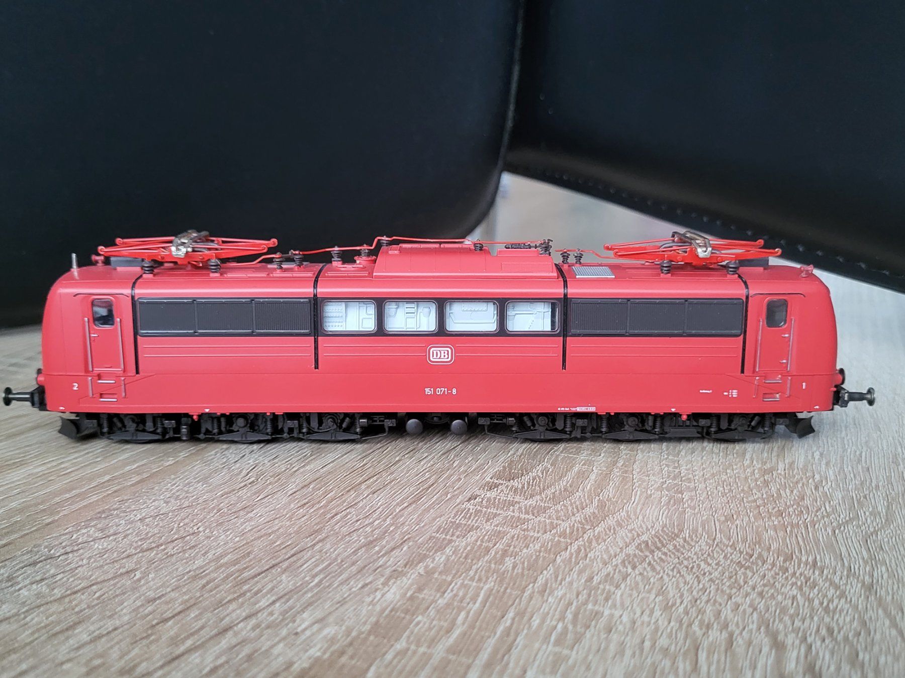 Roco Modelleisenbahnen: H0 Roco DB Baureihe 151 071-8 rot – Gebraucht aus Oberburg von sensetal 4