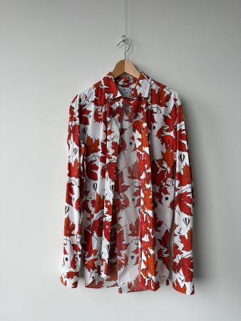 Old Captain Co. swiss made Hemd, XL, Herbstlaub Design