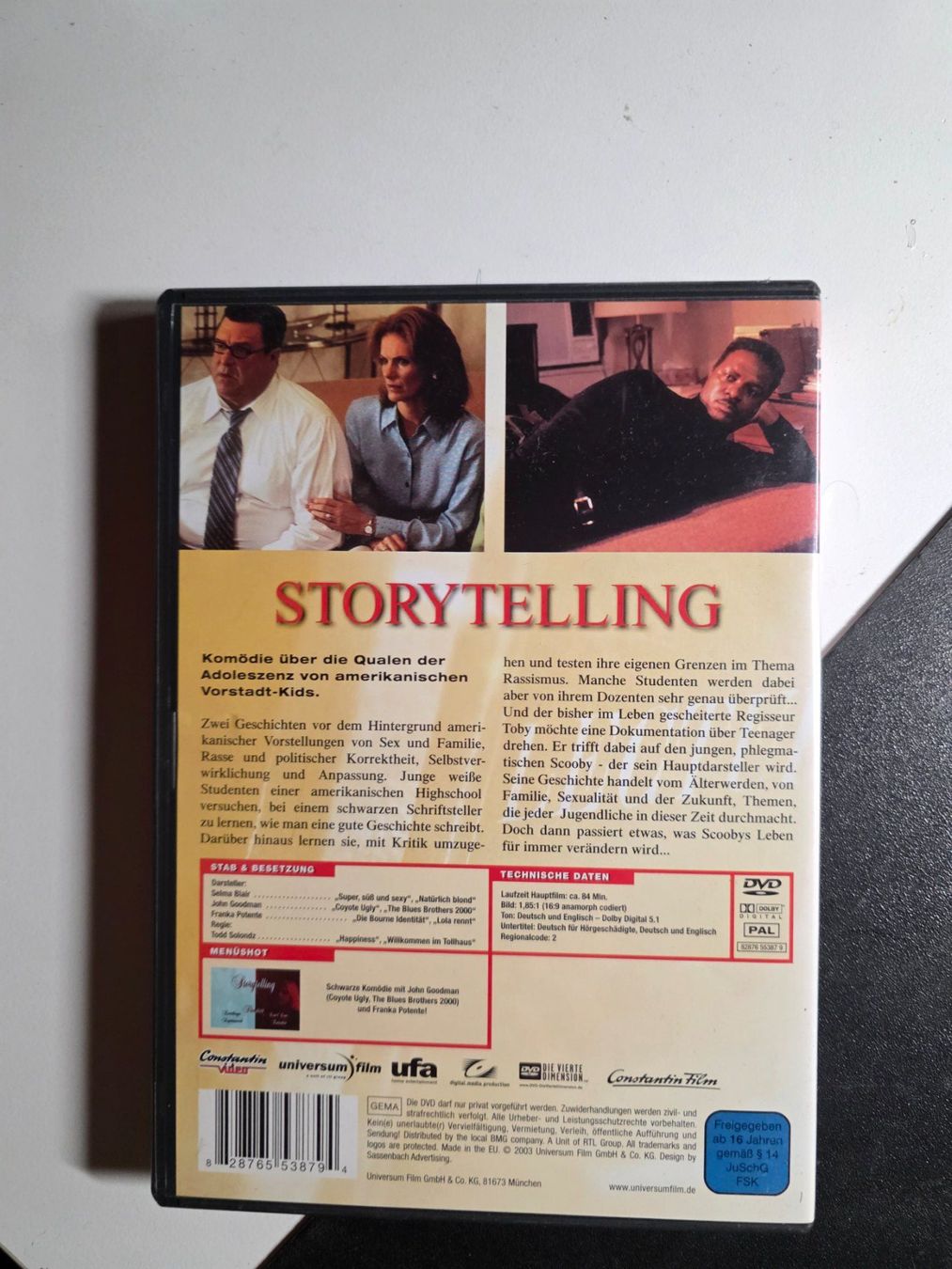 Tutti i DVDs: DVD - Storytelling - Todd Solondz – Usato da Walterswil BE venduto da Lonitti 2