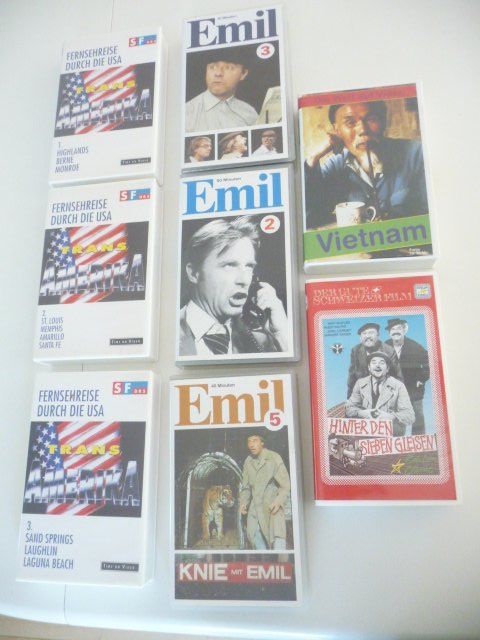 Cassette vuote: 8  VHS  Videokassetten – Nuovo e nell'imballaggio originale da Kloten venduto da zimboida