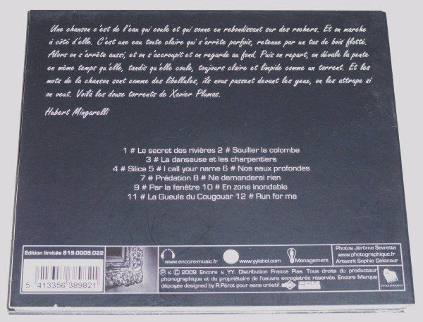 CD: Xavier Plumas - La Gueule du Cougouar – Usato da Unterbäch venduto da vuqsa 1