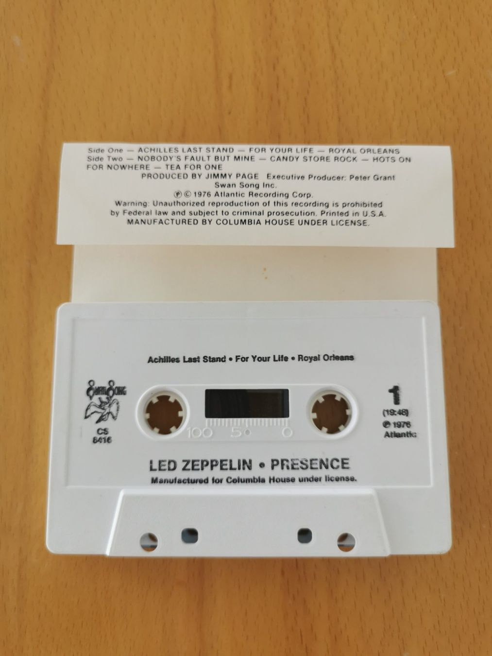 Musicassette: Led Zeppelin - Presence - Kassette – Usato da St.Gallen venduto da Tamal0204 1