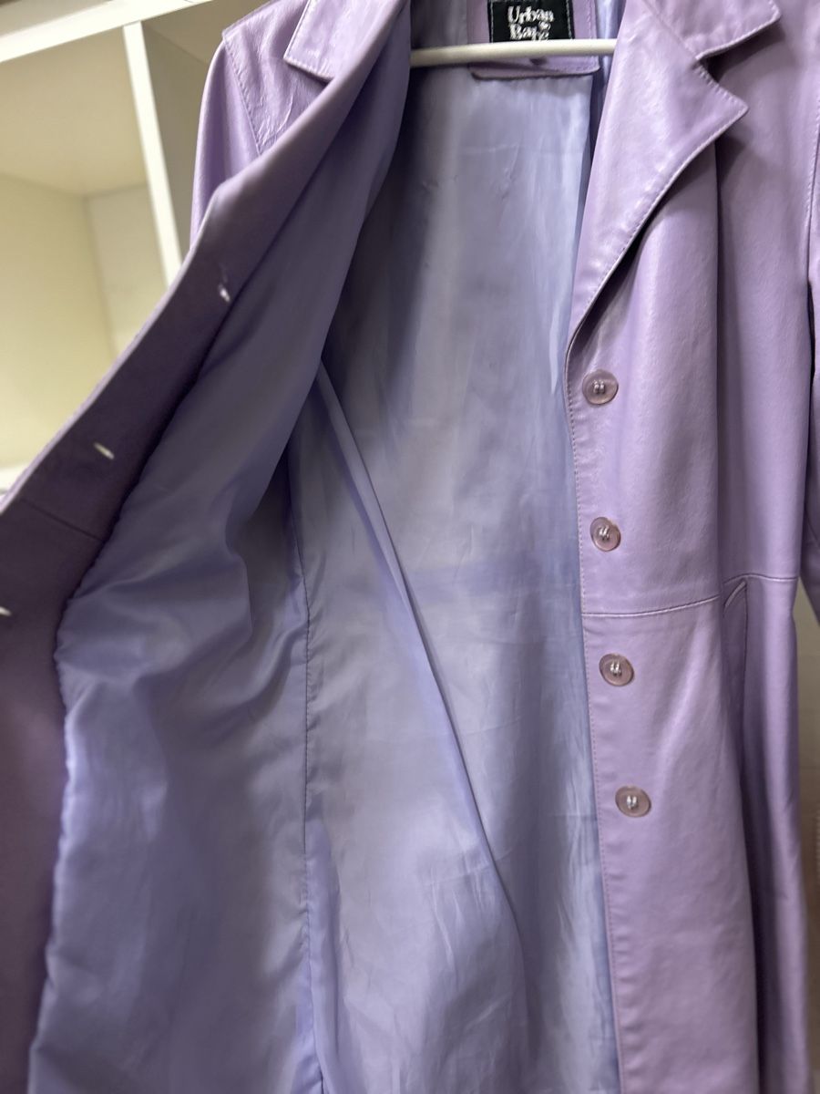 Cappotti: Cappotto in pelle lilla – Usato da Sorengo venduto da at217 4