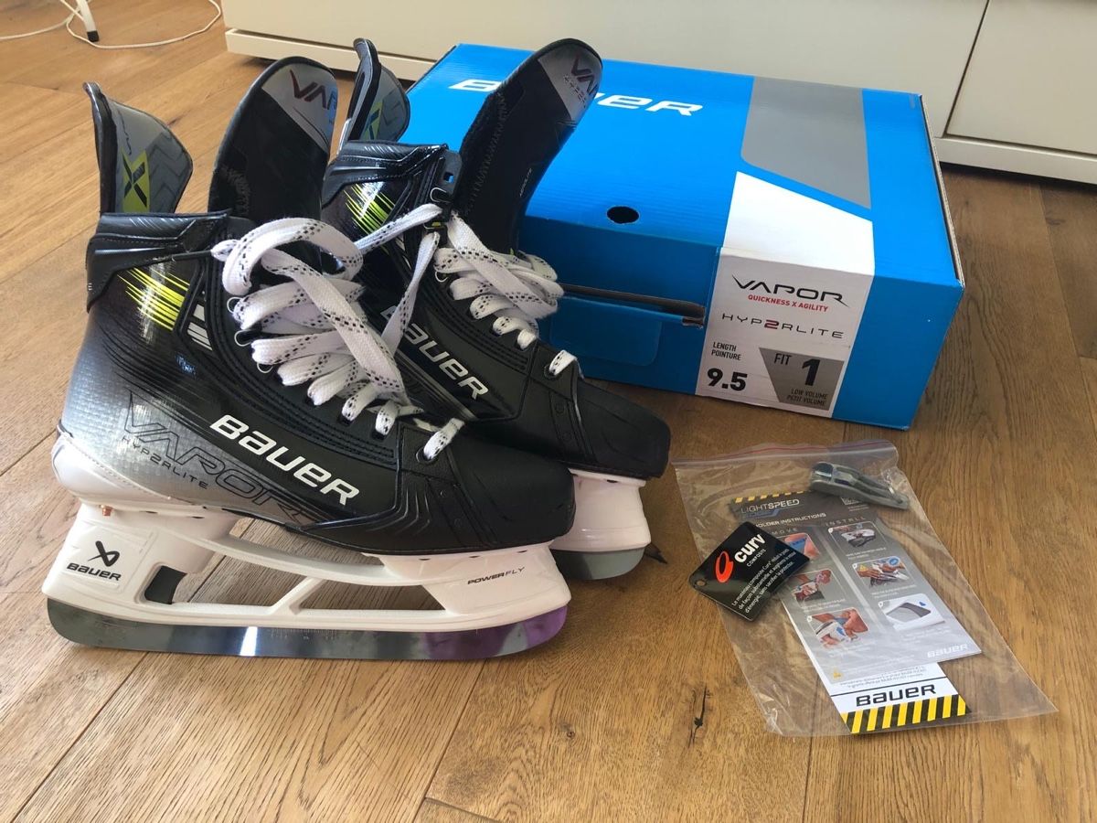 Bauer Pattini da ghiaccio: Bauer Hyperlite 2 9.5 Fit 1 , Grösse 45 – Nuovo e nell'imballaggio originale da Dürnten venduto da ueseco