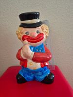 Figurine clown ancienne, Tirelire clown