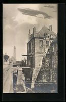 Calais, Ein Zeppelin und deutsche Fliege