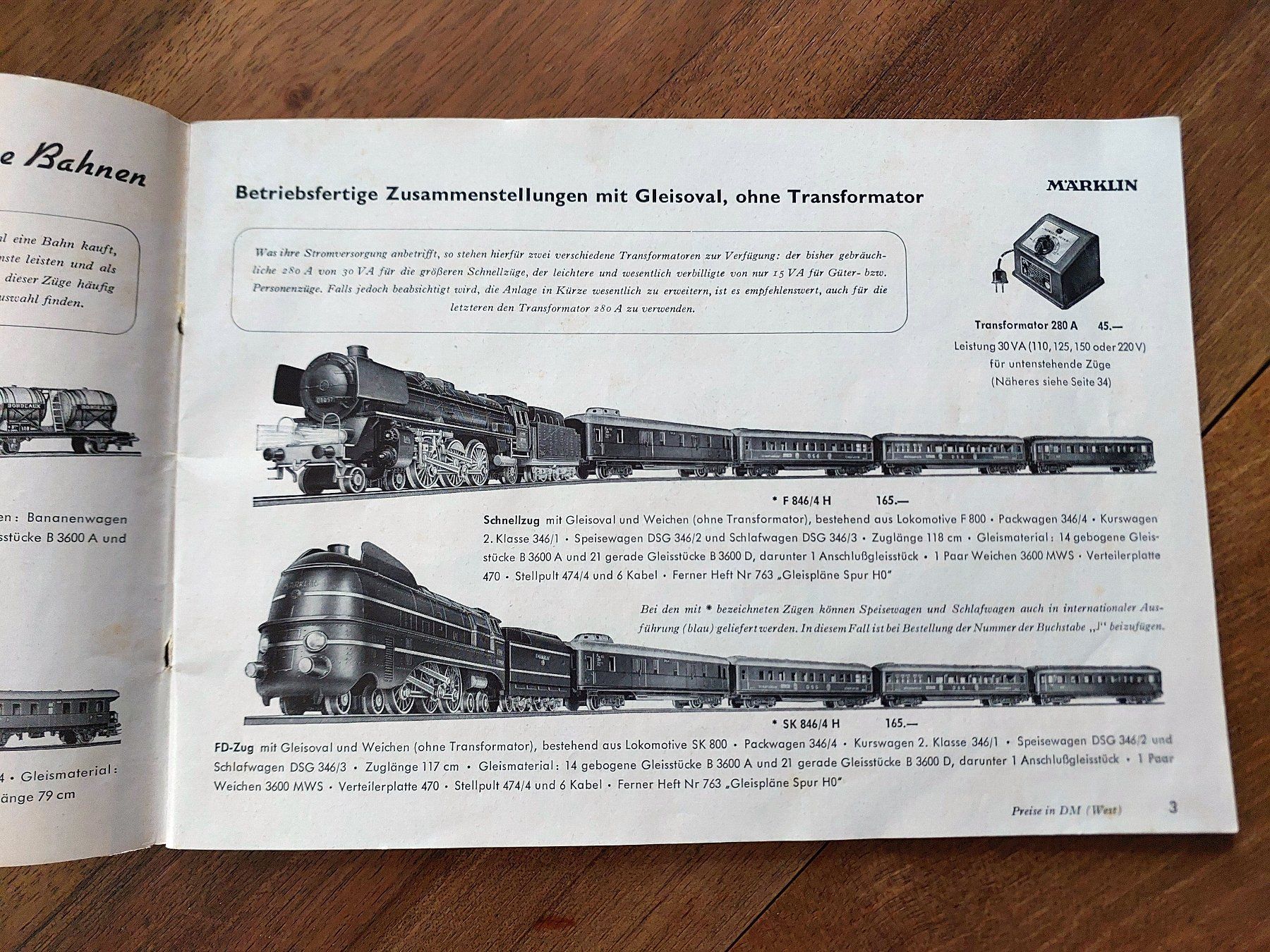 Riviste & Magazine: Märklin - Katalog D 1952 – Usato da Schönenwerd venduto da Steidi 2