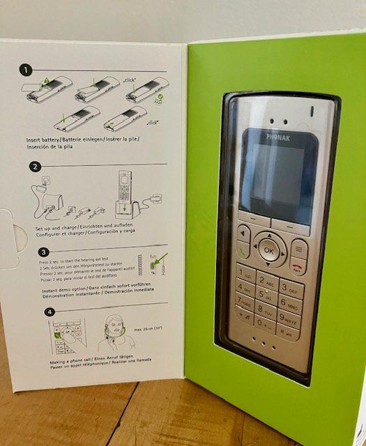 Phonak Telefoni: Cordless Phone Phonak Dect II – Nuovo e nell'imballaggio originale da Rorbas venduto da minou37 3