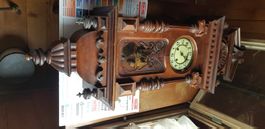 Seltener Regulator mit Viertelstunden Schlag. H115/B40/T22