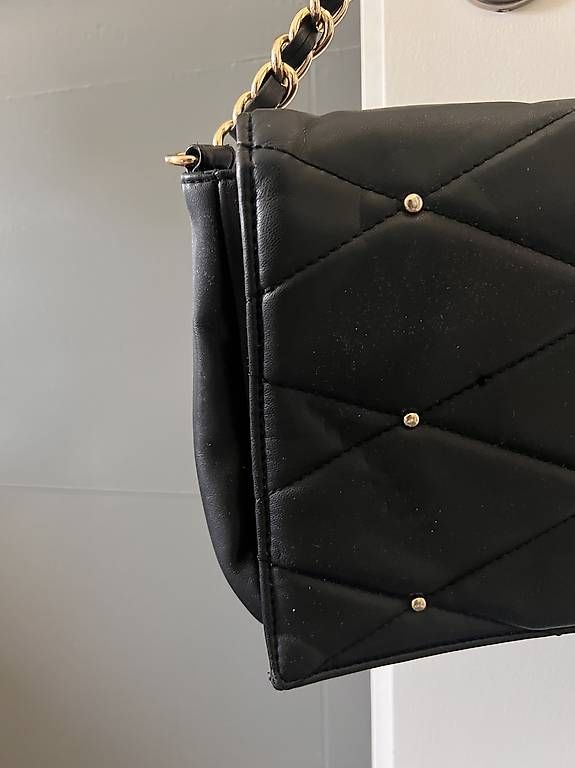 Taschen für Damen: Borsa nera con brillantini oro – Gebraucht aus Tenero von loa_7m8d 2