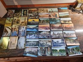 Alte Ansichtskarten Ägypten Sammlung,  Zustand schön.