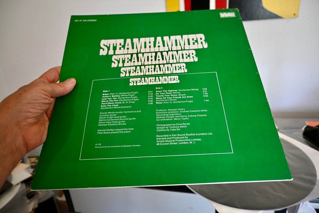 Dischi in vinile: Steamhammer  SAME german re-issue 1975 vg+/vg+ – Usato da Pfaffhausen venduto da mono_rec 5