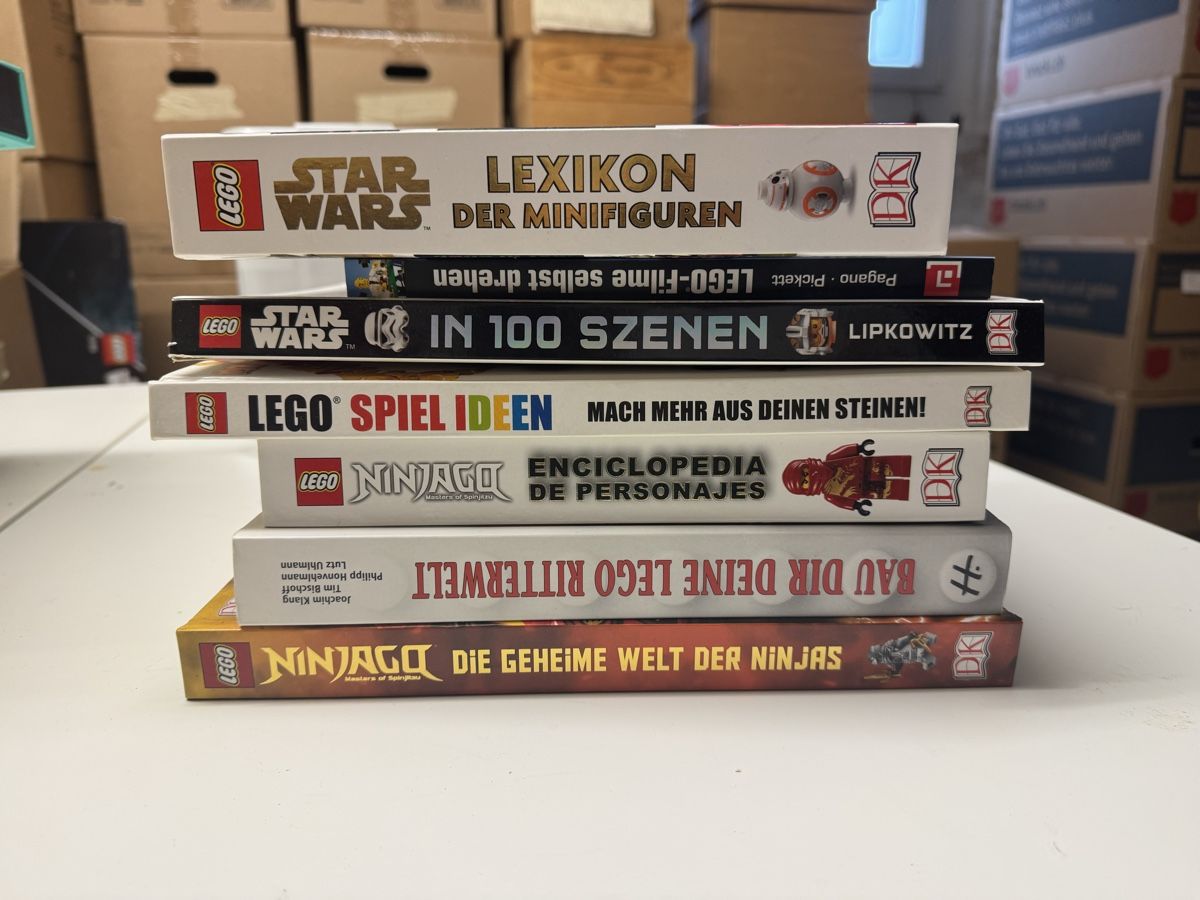 Bücher: Konvolut 8 Lego Bücher – Gebraucht aus Luzern von Txavi 1