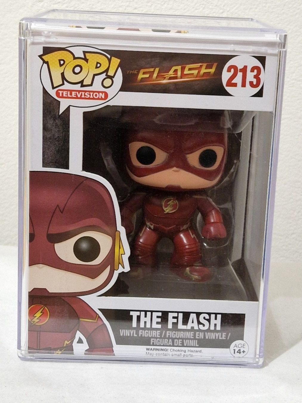 Funko Figuren: Funko Pop The Flash #213 + Acryl-Schutzhülle – Neu (gemäss Beschreibung) aus Igis von Vulleta.38