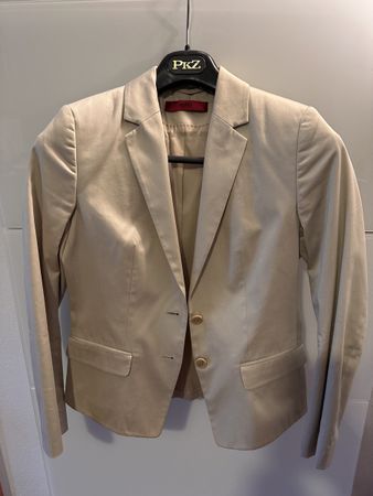 Hugo Boss Sakko Gr. 36 Beige Frühlingsjacke Blazer perfekt
