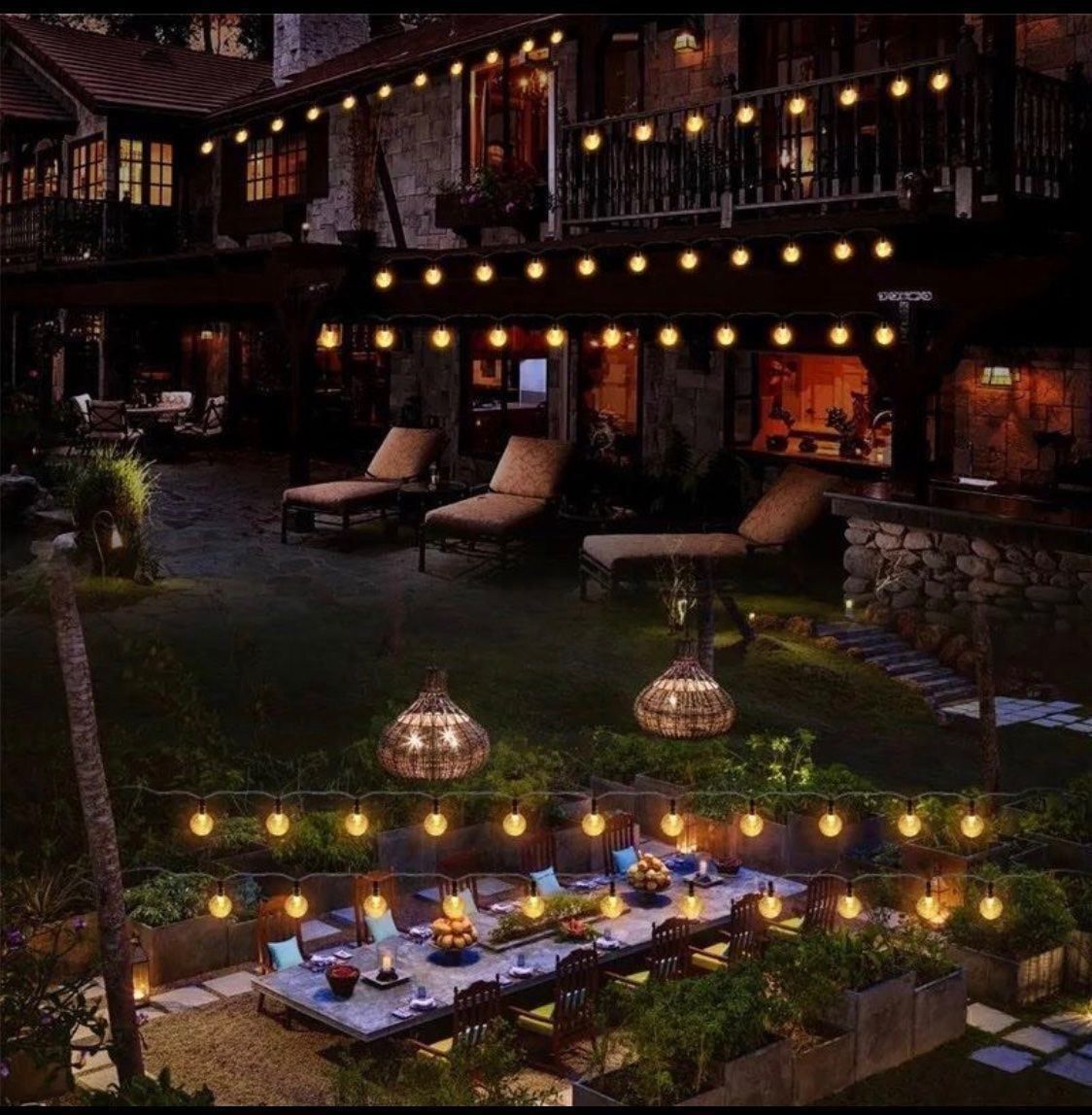 Lampade: Garten Lichterkette Solar 7 Meter – Nuovo e nell'imballaggio originale da Flawil venduto da swisstrendshop 1