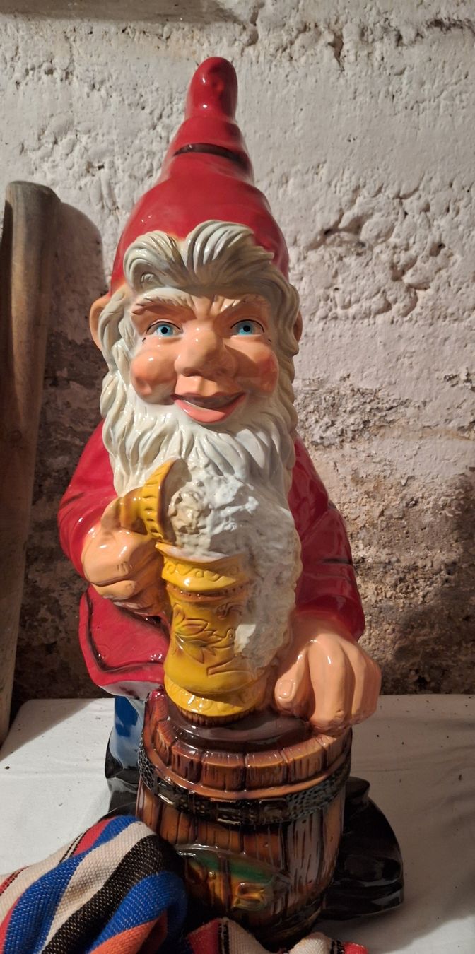 Figuren: Gartenzwerg mit Bierkrug - Deko für Garten oder Terrasse! – Neu (gemäss Beschreibung) aus Schangnau von Arnika56