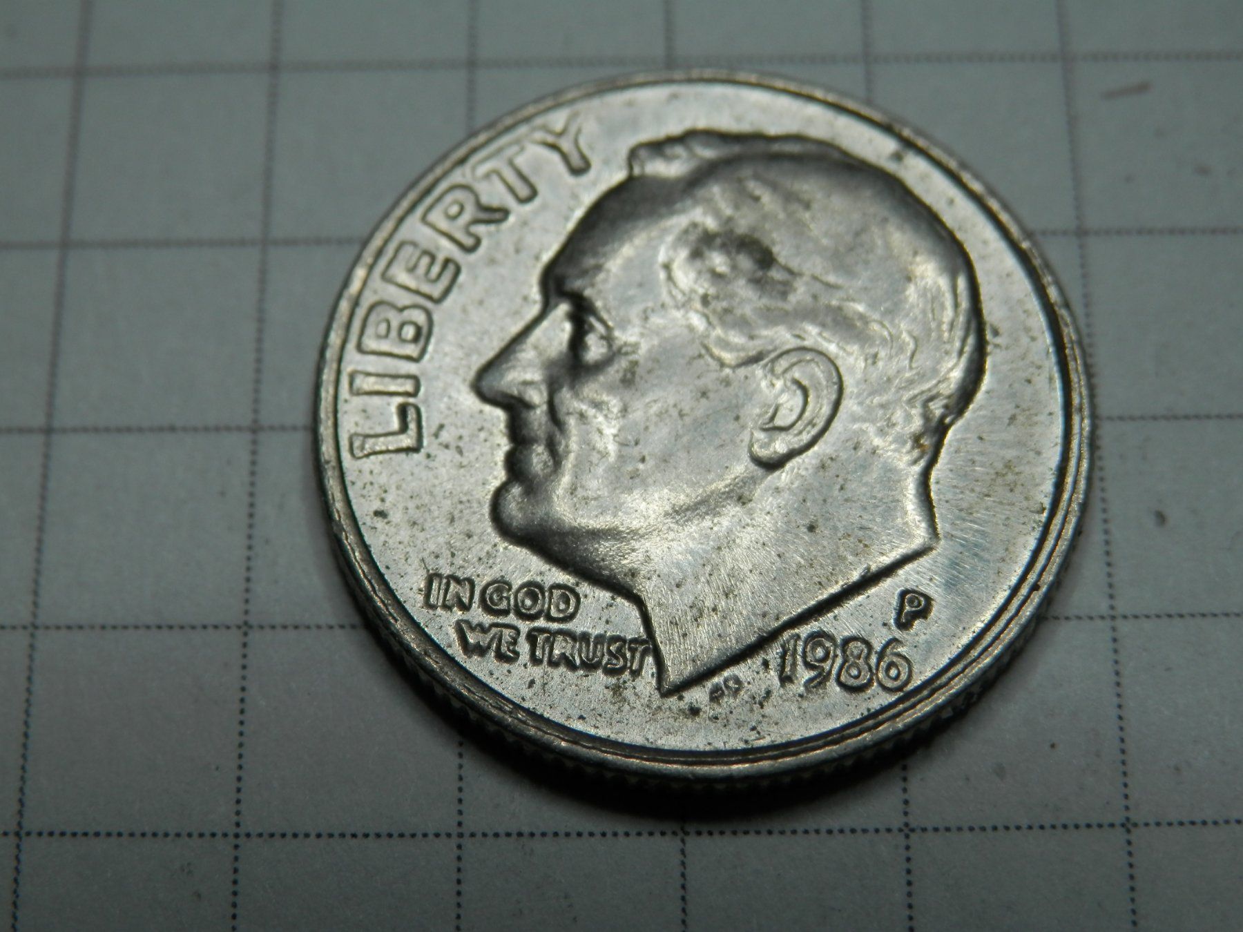 Tutti le monete: USA 1 Dime, 1986 – Usato da Weiach venduto da weiach81 1