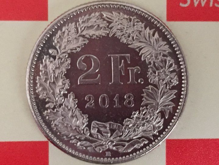 Tutti le monete: 2 Franken 2018 vz – Usato da Elsau venduto da herbybay 3