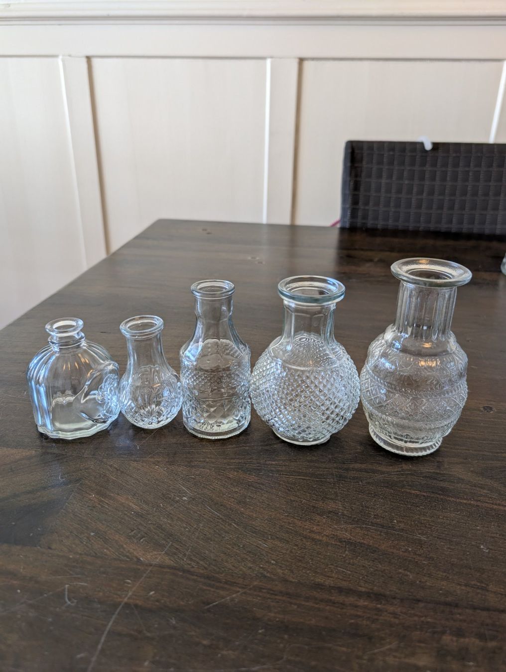 Vase & Récipients: Deko Vasen Glas Vintage Style, 5er Set – Neuf (Voir description) à Sursee par Sen.Lu