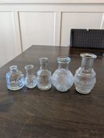 Deko Vasen Glas Vintage Style, 5er Set