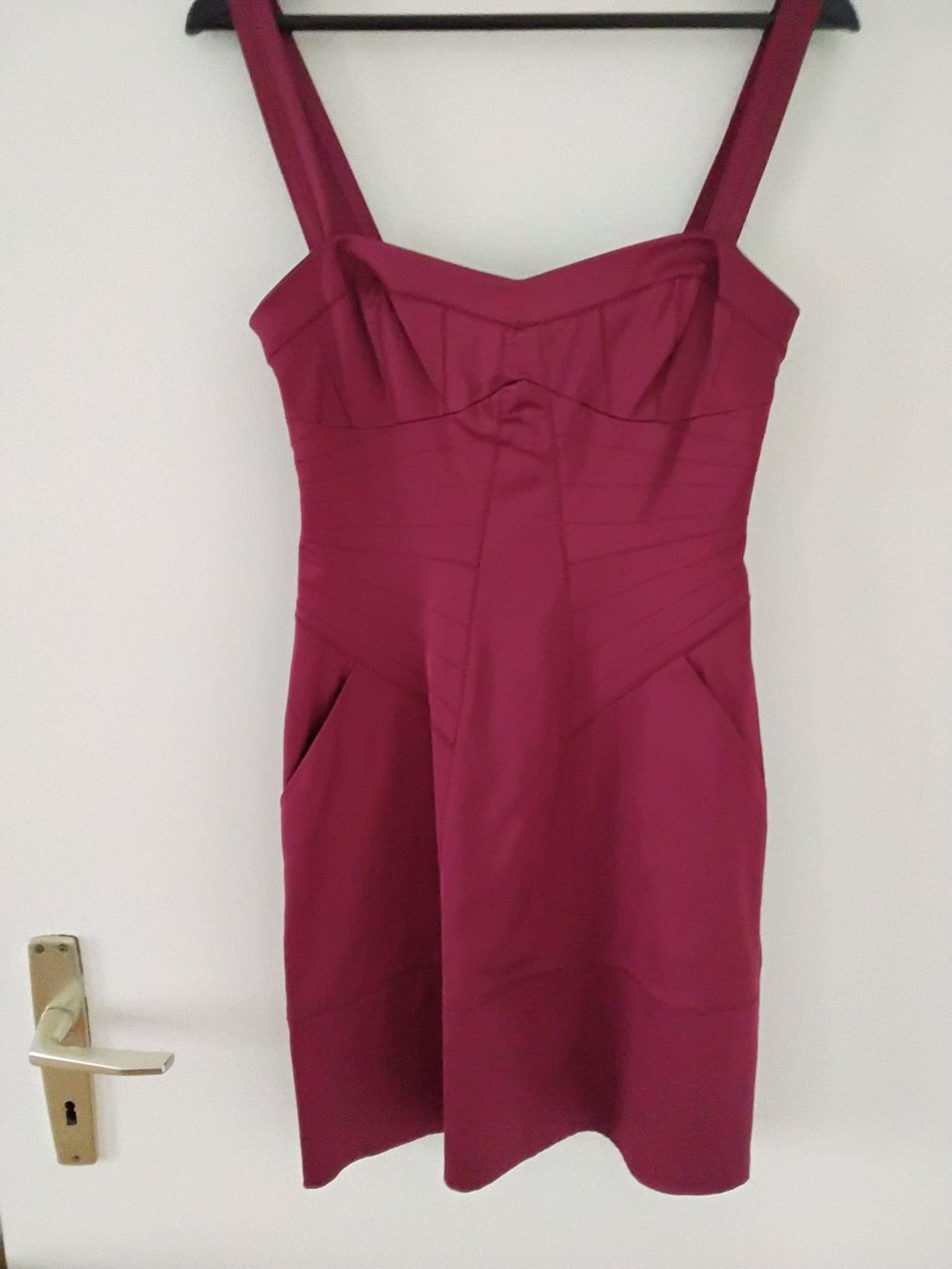 Mango Kleider: Robe bordeaux, élégante et confortable - Taille S MANGO – Neu (gemäss Beschreibung) aus Chêne-Bourg von Fio994 1