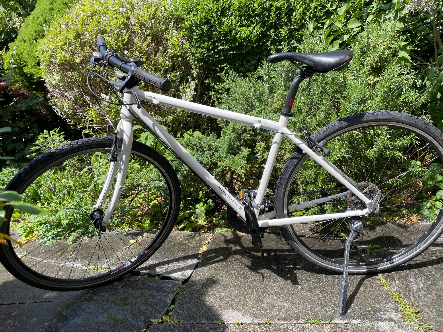 MTB Cycletech Biciclette: MTB Cycletech Andale 28 Man Magnesiumweiss Matt – Usato da Zürich venduto da lar_8z5c
