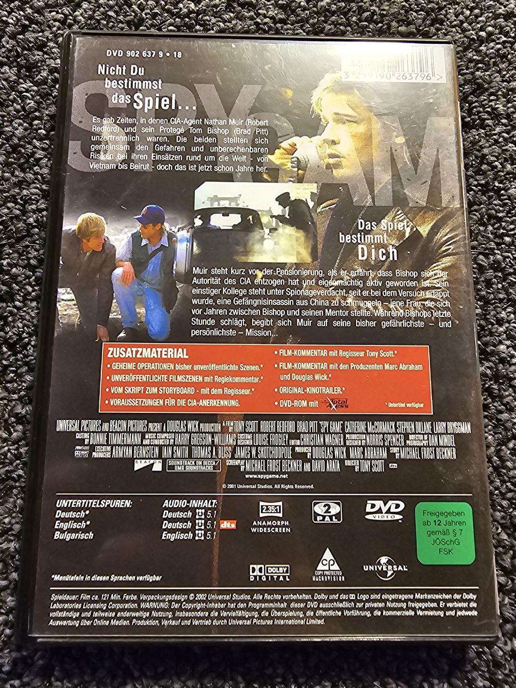 Tutti i DVDs: Spy Game (21233) – Usato da Ruswil venduto da jan_bxl5 1