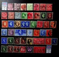 GRANDE-BRETAGNE TIMBRES OBLITÉRÉS 1881-1957 /U913