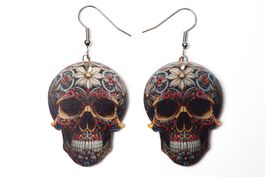Totenkopf Design Ohrringe