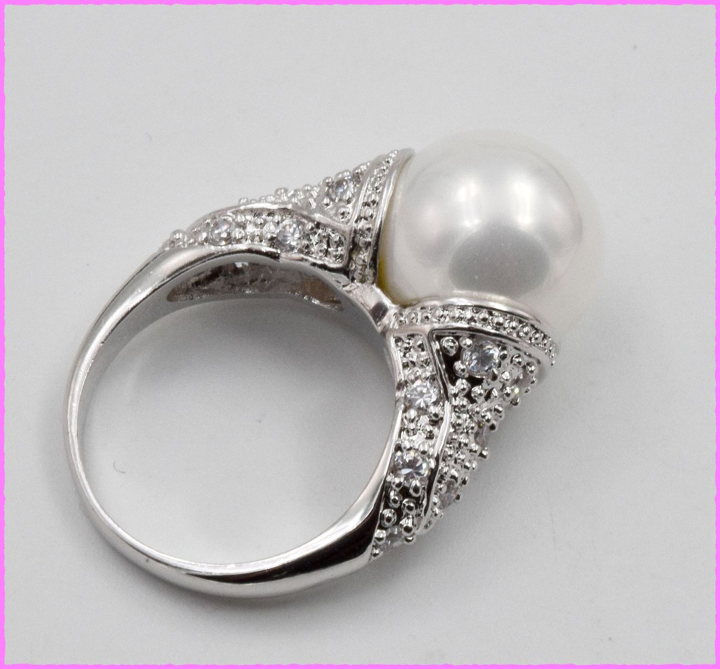 Anelli: Muschelkern Perlen Ring – Nuovo e nell'imballaggio originale da Oberglatt ZH venduto da Diamond-Girl 3