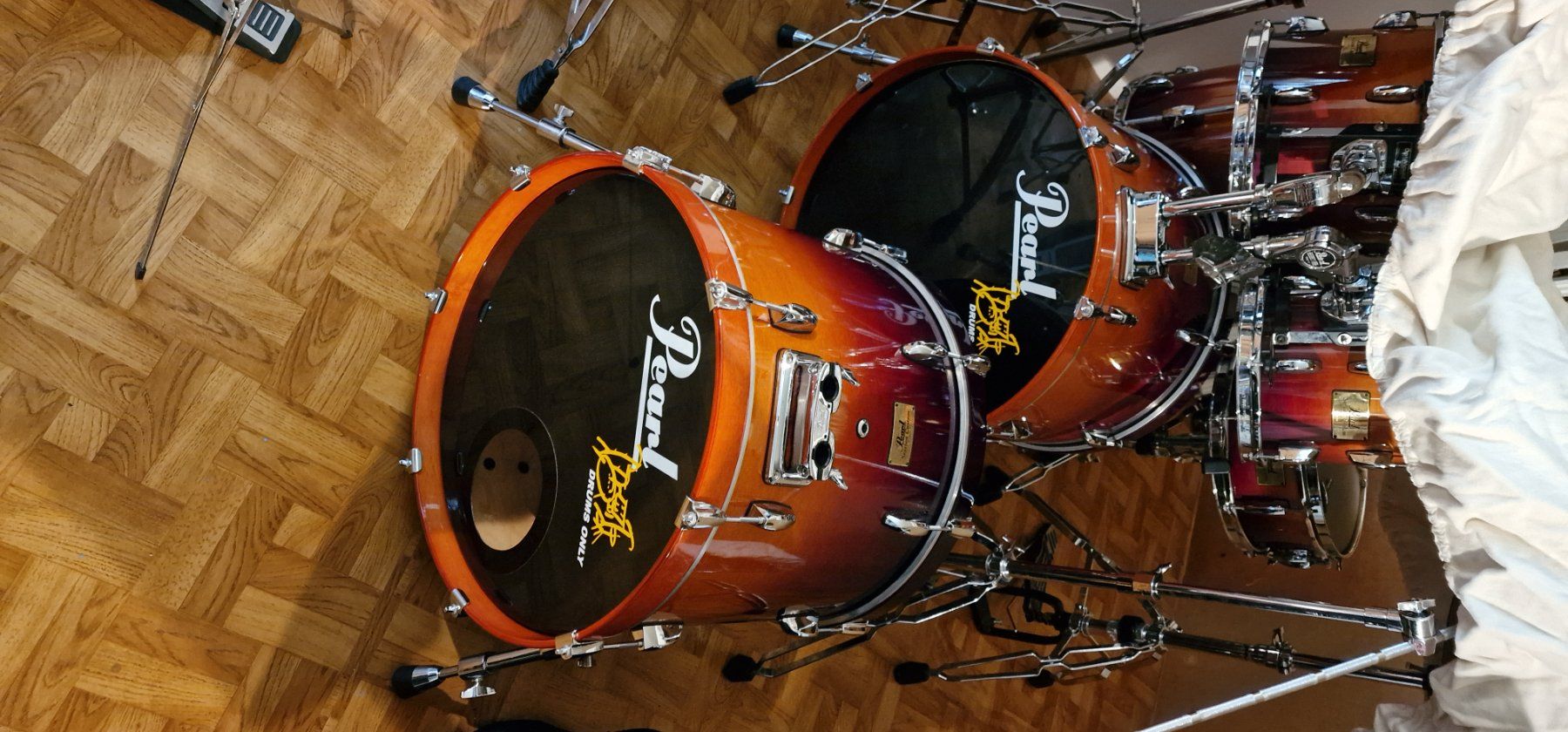Strumenti musicali: Pearl Session Custom Series Schlagzeug – Usato da Horgen venduto da vin_558y