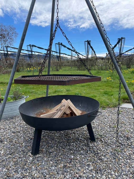 GRILLDREIBEIN mit Feuerschale Kaufen auf Ricardo