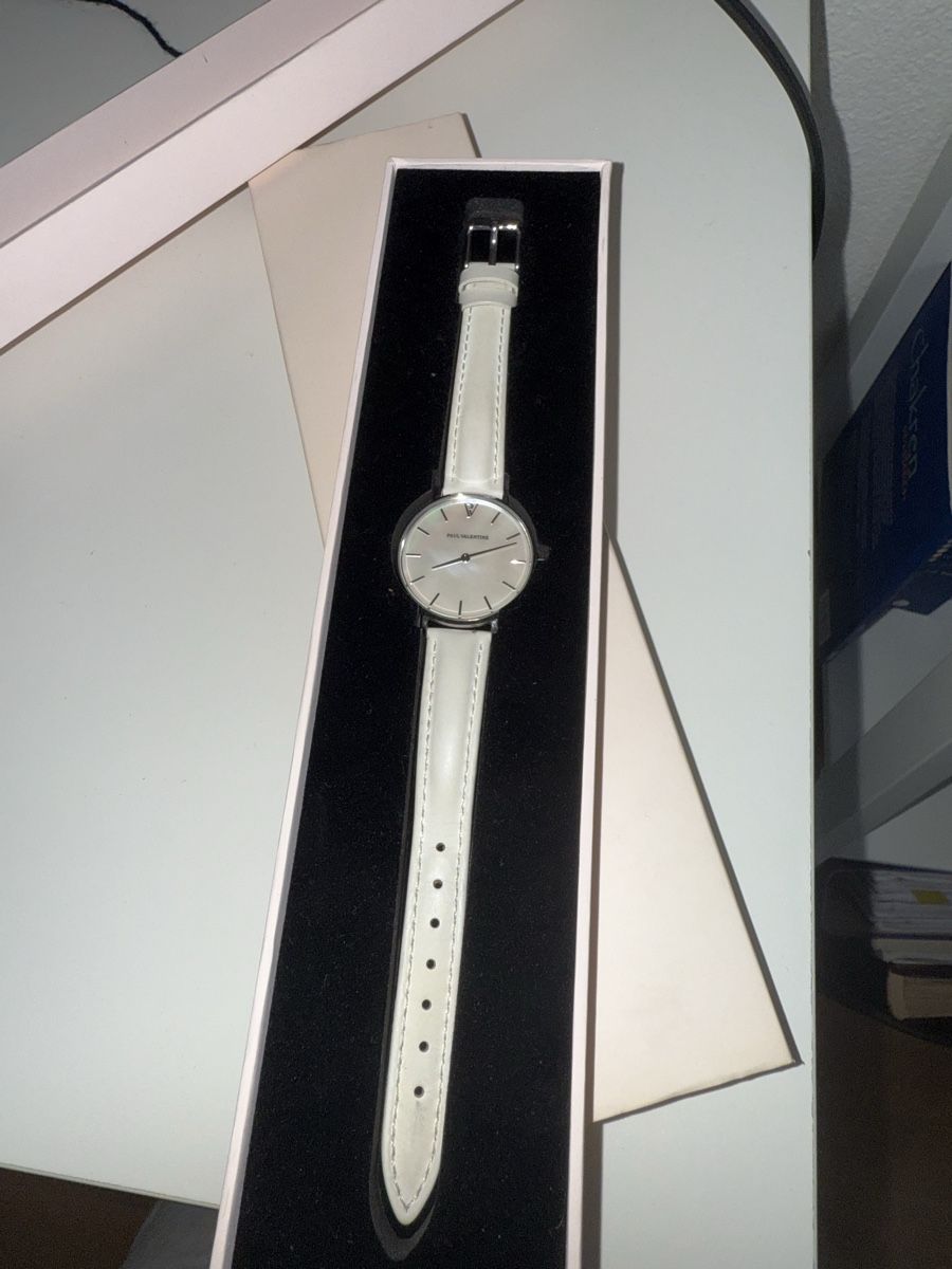 Orologi: Paul valentine Uhr weiss/perlmut – Usato da Mörschwil venduto da Seegurke18 3