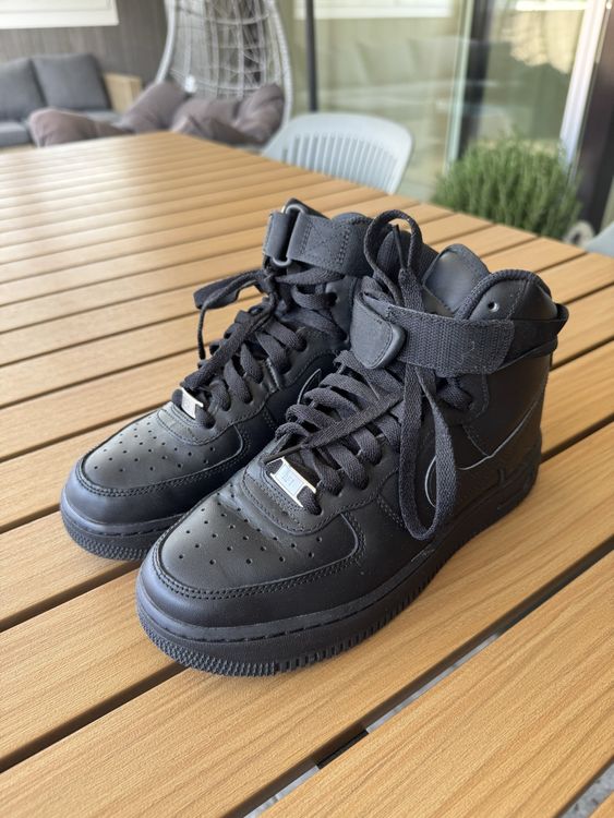 Force Nike Schuhe Schwarz Hoch Nike Air Force High Schwarz (Neu