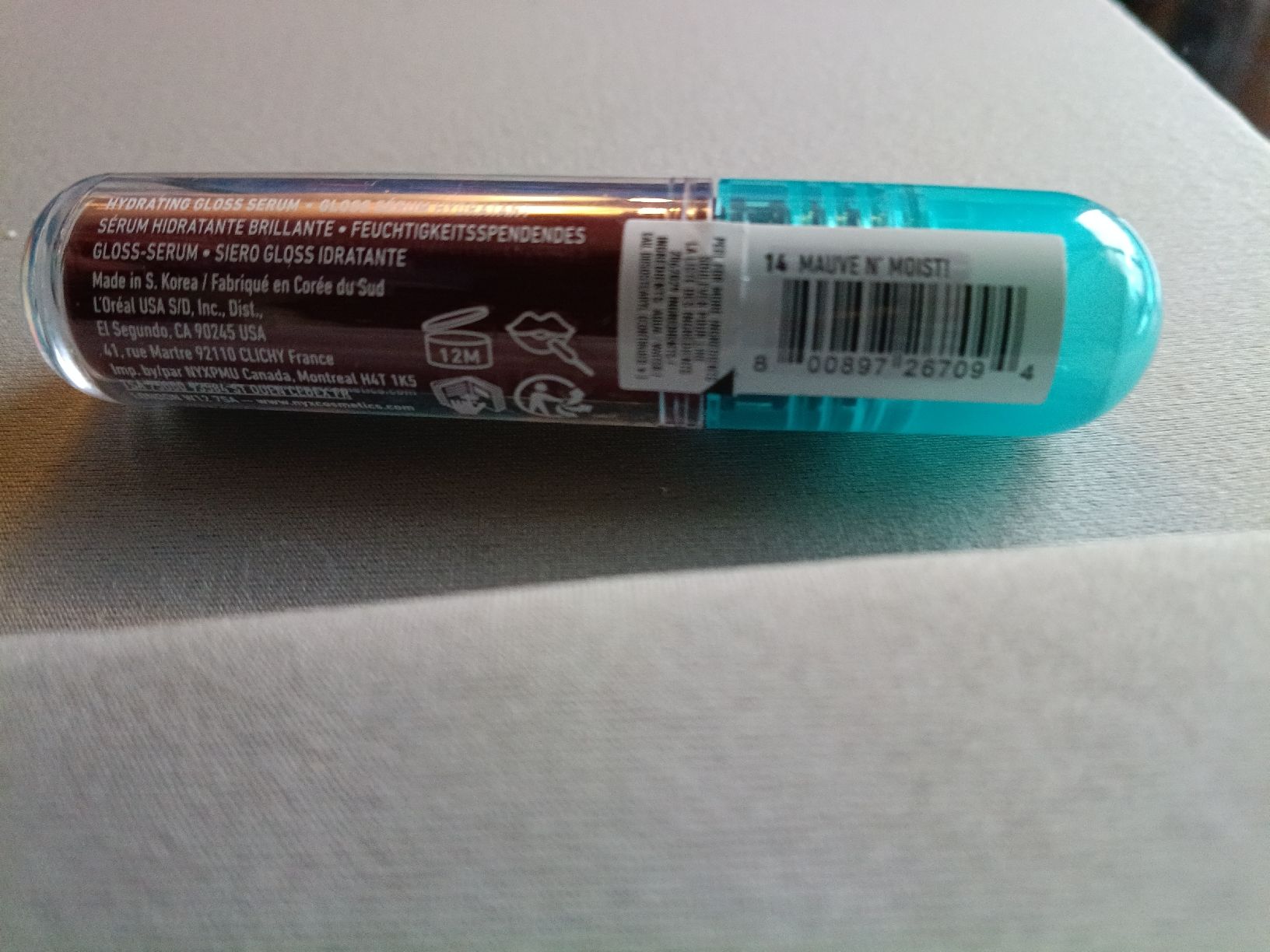 NYX Professional Makeup Make-up: NYX Professional Makeup Lip Hydrating Gloss – Nuovo e nell'imballaggio originale da Zürich venduto da cat_9cvz 1