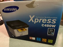 Samsung Xpress C480W + Extra Packung Toner