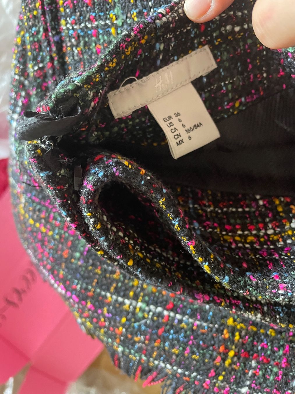 H&M Anzüge & Kostüme: H&M tweed jacket and skirt set size SMALL – Gebraucht aus Embrach von lau_2gtp 4