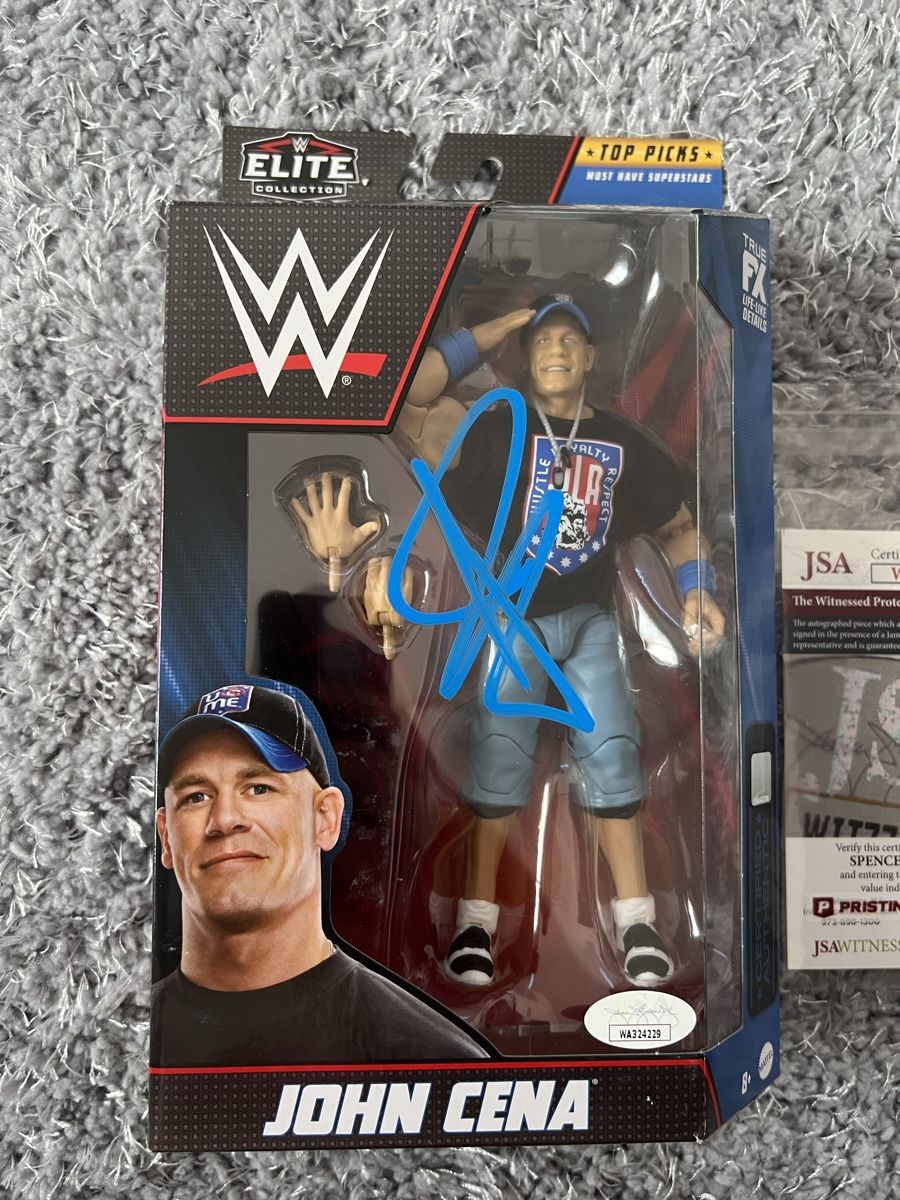 WWE Statuette: WWE Figur John Cena unterschrieben JSA/PSA – Nuovo (secondo la descrizione) da Steinmaur venduto da Florianpoke 1