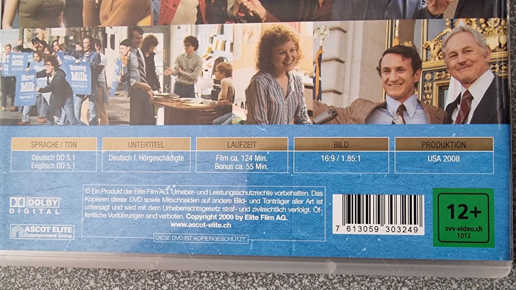 Tutti i DVDs: DVD Milk / Sean Penn – Usato da Oetwil am See venduto da fineli2 1